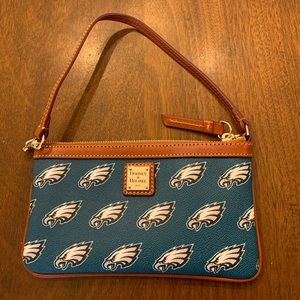 Dooney and Bourke eagles wristlet